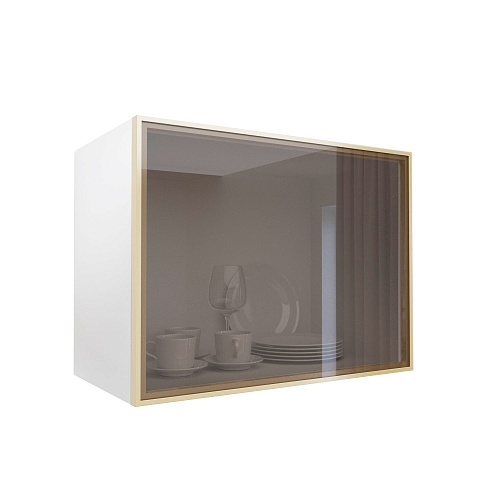 Фасад со стеклом из алюминиевого профиля 600х450