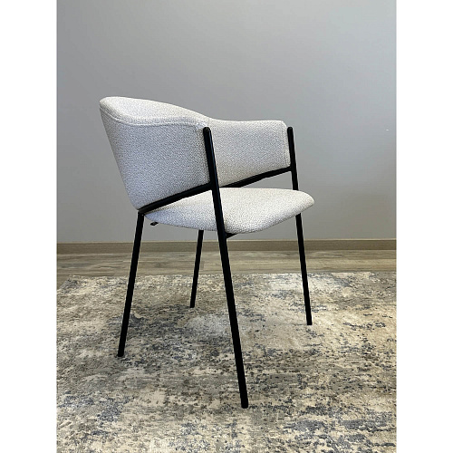 Стул Kenner 308SD черный/серебристый B06