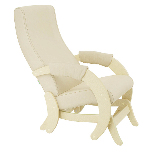 Кресло-глайдер Модель 68М дуб шампань шпон/Ultra Sand