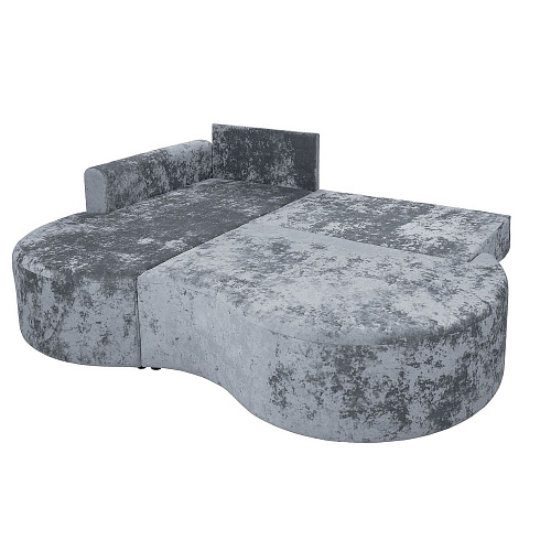 Угловой диван Каир (правый) PLUSH GRAPHITE