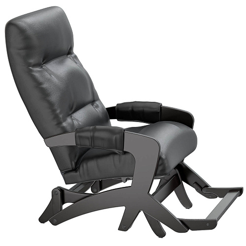 Кресло-маятник Твист венге/Eva 6