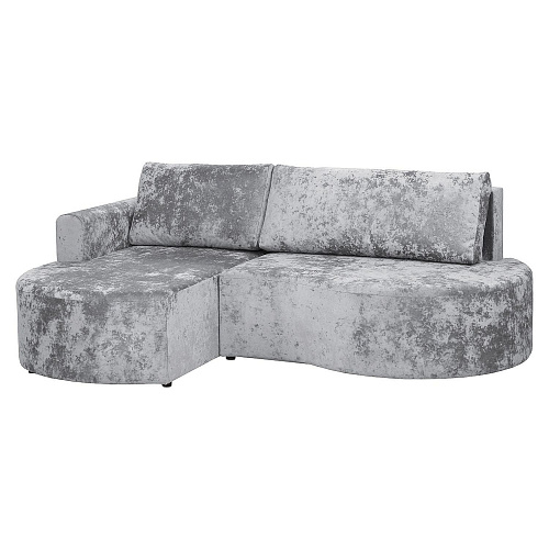 Угловой диван Каир (правый) PLUSH SILVER