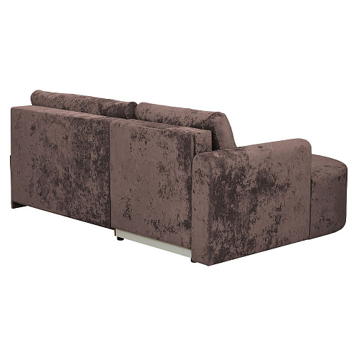 Угловой диван Каир (правый) PLUSH CHOCOLATE