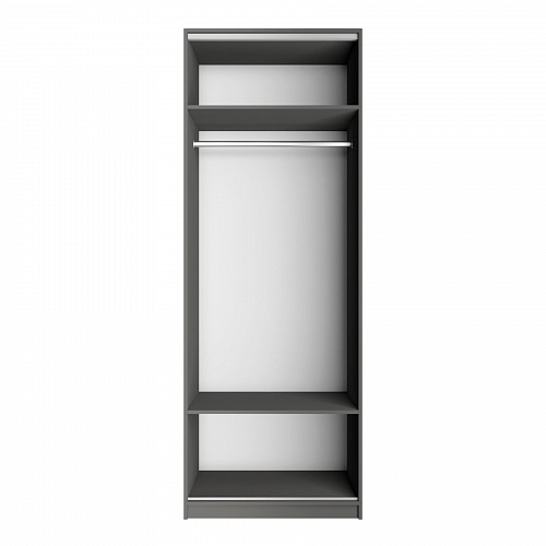 Шкаф Локер 800 Wing line (гармошка) Серый Диамант