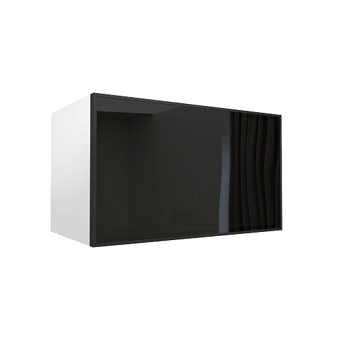 Фасад со стеклом из алюминиевого профиля 600х350