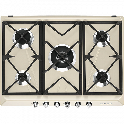 Встраиваемые газовые панели SMEG SR975PGH