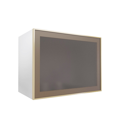 Фасад со стеклом из алюминиевого профиля 600х450