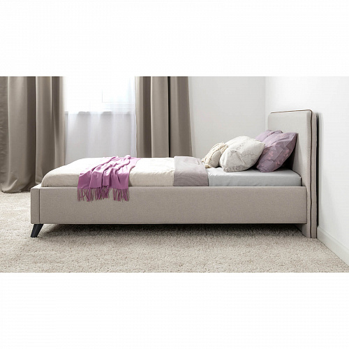 Кровать с подъемным механизмом Миа 1800х2000 Bravo white