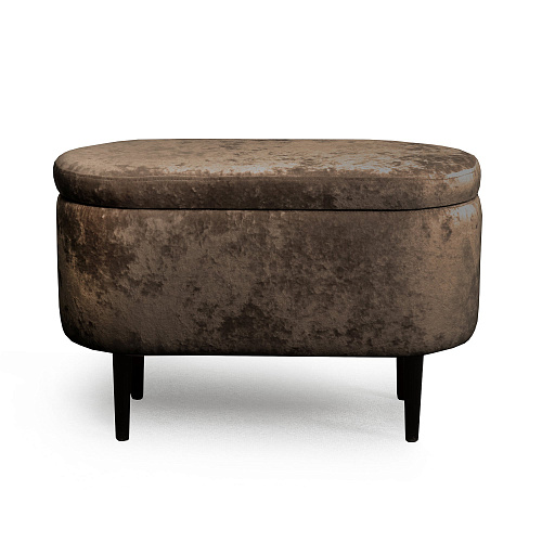 Банкетка Олаф с нишей Тиффани коричневый