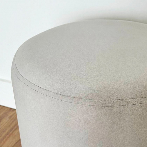 Пуф Одри галька (велюр)