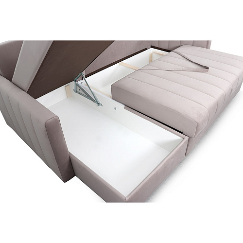 Угловой диван Ларио Мора Капучино