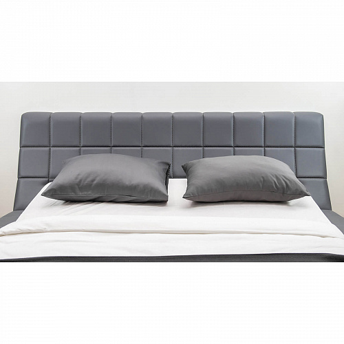 Кровать Оливия 1600х2000 Марика 485 серый