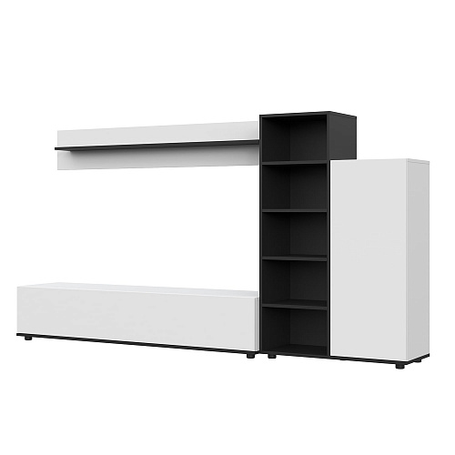 Гостиная НК AMAZON Белый/Черный