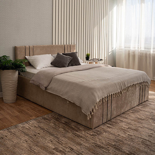 Кровать с подъемным механизмом Леванте 1,4 Бежевый