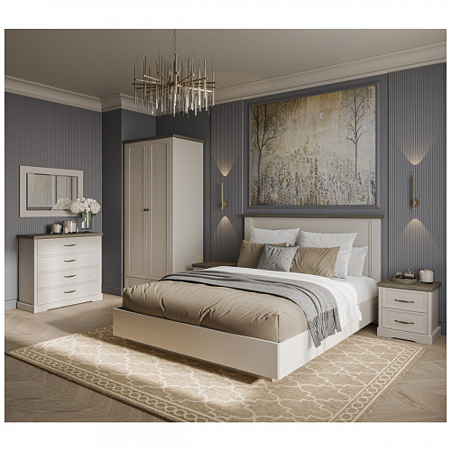 Шкаф TOSCANA NEW 2DG1S Персидский жемчуг/Каньон