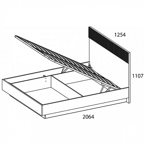 Кровать с подъемным механизмом VINATI 120 ПЕРСИДСКИЙ ЖЕМЧУГ/АМАРОК