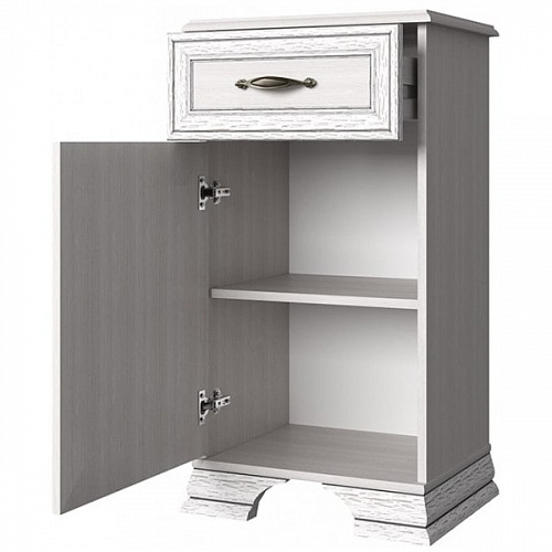 Тумба 1D1S TIFFANY Вудлайн кремовый