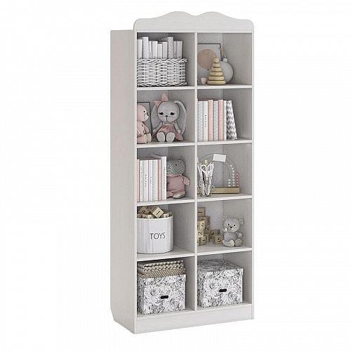 Стеллаж Фэнтези белый рамух