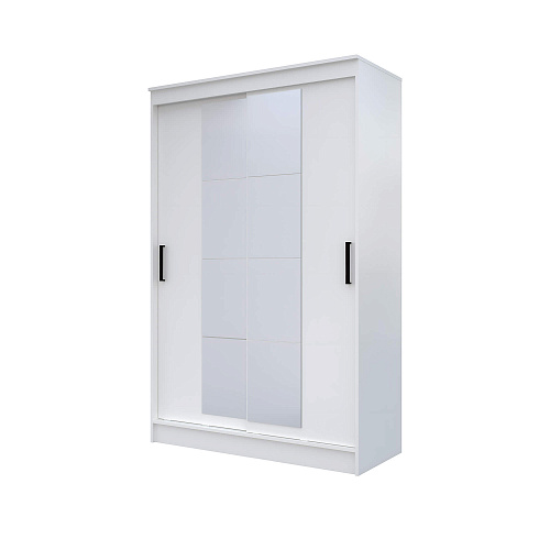Шкаф-купе ЭЛЕГАНТ 7 Белый гладкий