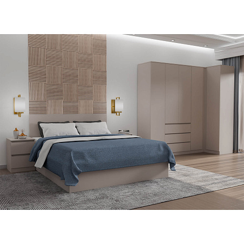 Шкаф Мори угловой Сатин