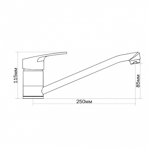 Смеситель для кухни Казанский (30654)