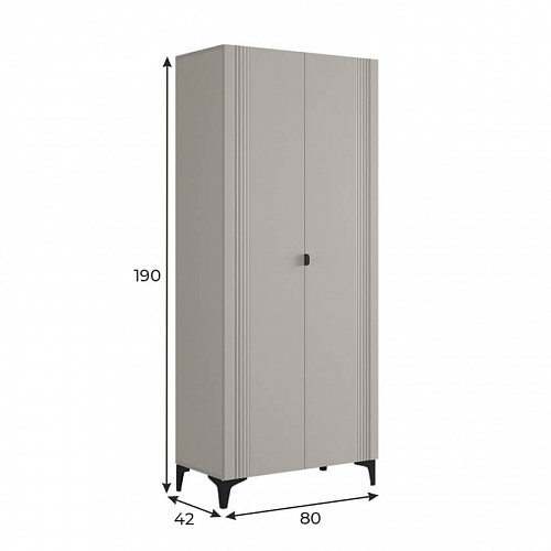 Гостиная Рич К4 кашемир/фрапучино матовый/черный