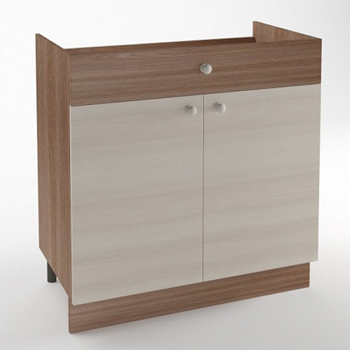 Модуль Стол под мойку М800 Ясень шимо