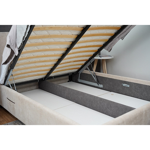 Кровать с подъемным механизмом Венеция 1800 Бежевый