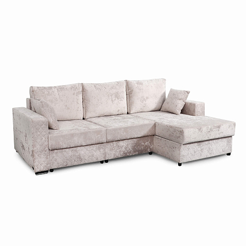 Диван Неаполь 2 Правый Тиффани бежевый