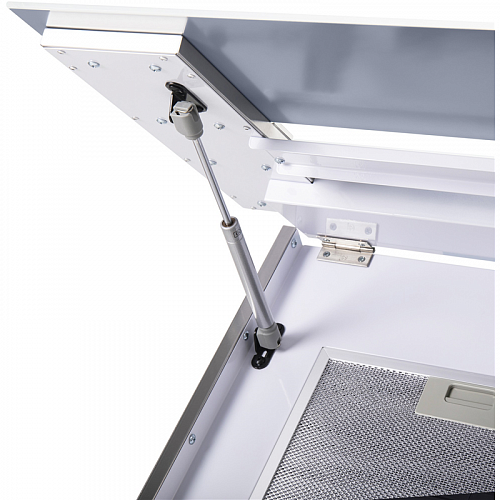 Кухонная вытяжка MAUNFELD MERSEY 60 Inox Glass white