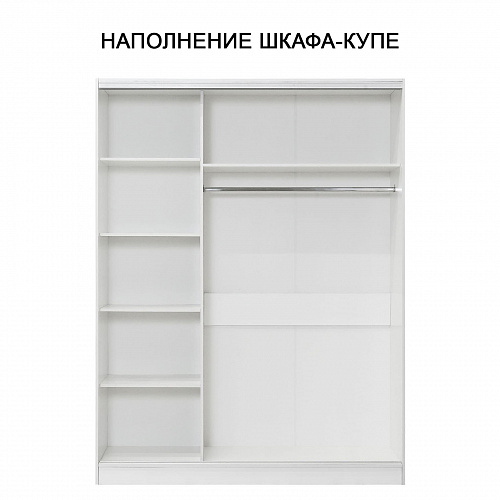 Шкаф-купе 2-х дверный 1755х590 ВАРИАНТ 5 Дуб крафт золотой