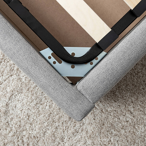 Кровать с подъемным механизмом Миа 1800х2000 Bravo grey