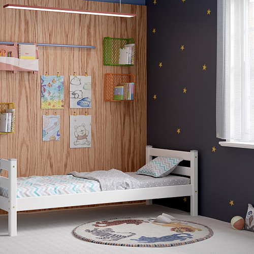 Кровать детская Соня Вариант №1 Белый