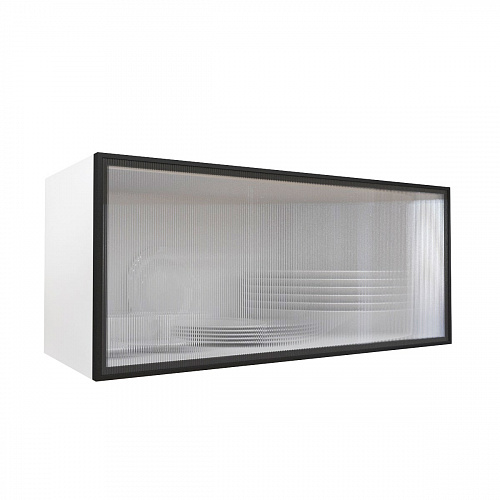 Фасад со стеклом из алюминиевого профиля 800х350