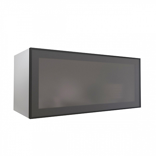 Фасад со стеклом из алюминиевого профиля 800х350