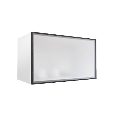 Фасад со стеклом из алюминиевого профиля 600х350