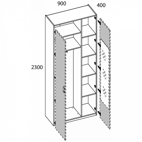 Шкаф MODERN 2D Z Персидский жемчуг