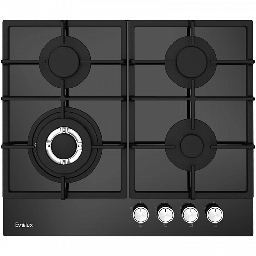 Встраиваемая варочная панель газовая EVELUX HEG 655 BG