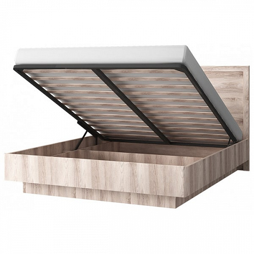 Кровать с подъемным механизмом JAZZ 160-2 Каштан найроби