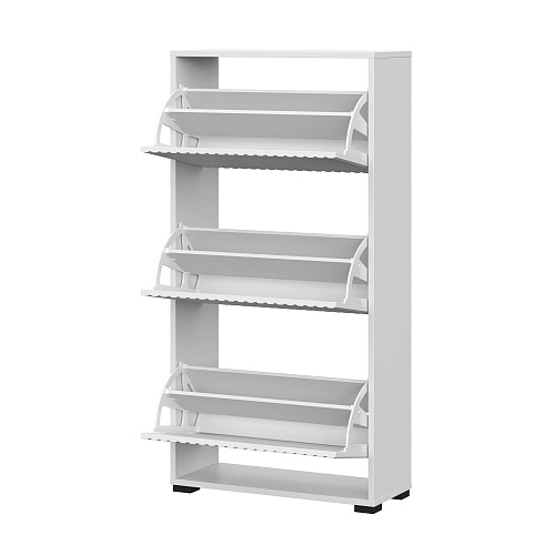 Тумба для обуви НК MOON 3 ящика Белый