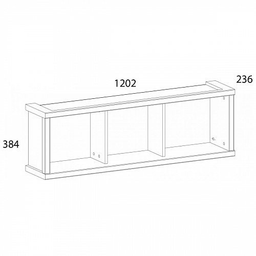 Набор детской мебели JAZZ №2 Каштан найроби/Оникс