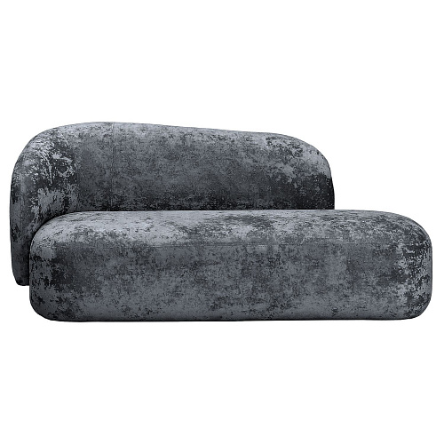 Софа Саваж PLUSH GRAPHITE левая