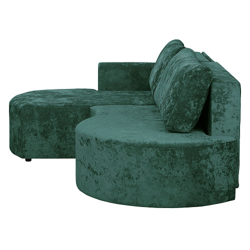 Угловой диван Каир (правый) PLUSH DUSTY GREEN