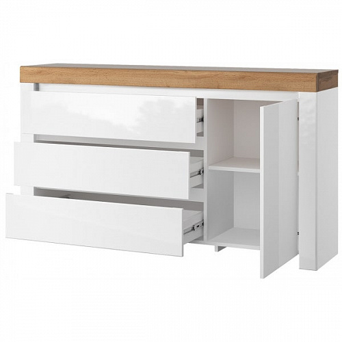 Гостиная TAURUS №2 Белый/Дуб вотан