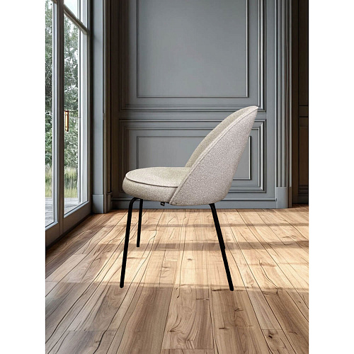 Стул Kenner 176SD черный/бежевый B01