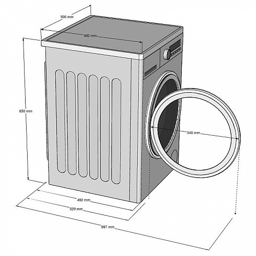 Стиральная машина KORTING KWM 50IM140