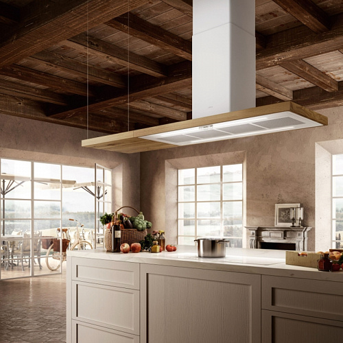 Вытяжка ELICA BIO ISLAND WH/A/120X53 ROVERE-PRF0148081A