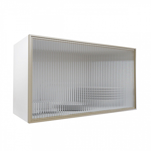 Фасад со стеклом из алюминиевого профиля 800х450