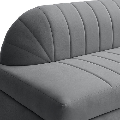 Кухонный диван Адажио 190 Коннект 82 Серый