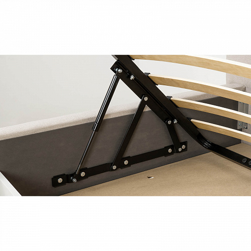 Кровать с подъемным механизмом Миа 1800х2000 Bravo white